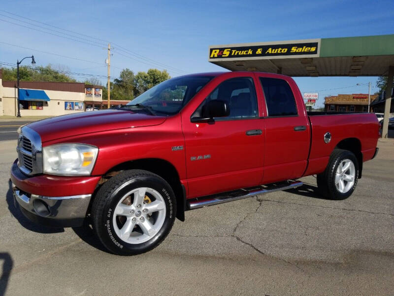 2008 Dodge Ram Pickup 1500 for sale at R & S TRUCK & AUTO SALES in Vinita OK