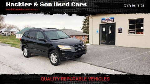 2011 Hyundai Santa Fe for sale at Hackler & Son Used Cars in Red Lion PA