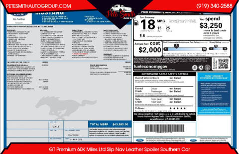 2018 Ford Mustang GT Premium