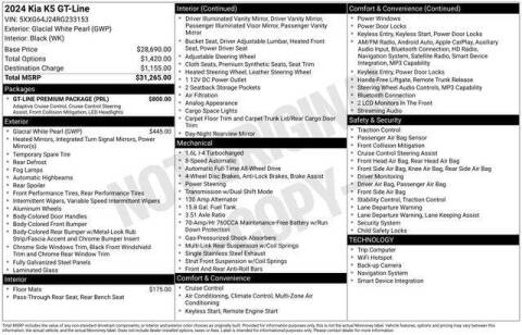 2024 Kia K5