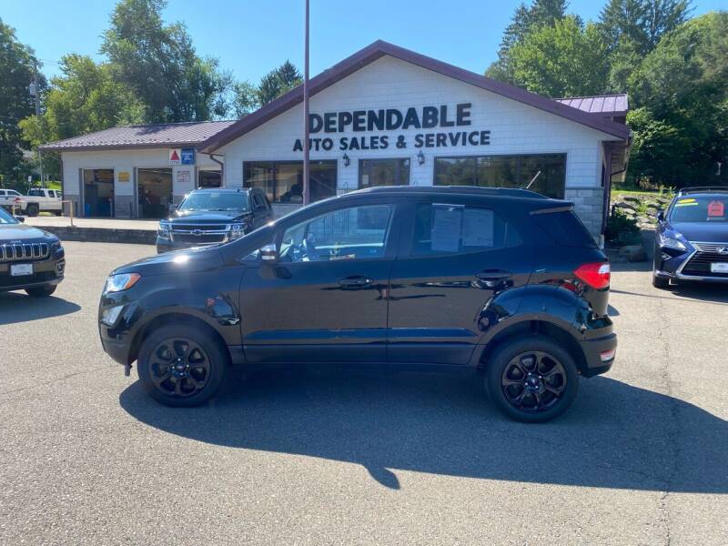 2019 Ford EcoSport for sale at Dependable Auto Sales and Service in Binghamton NY