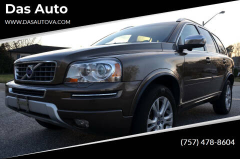 2013 Volvo XC90 for sale at Das Auto in Virginia Beach VA