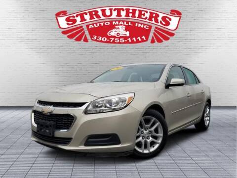 2015 Chevrolet Malibu for sale at STRUTHERS AUTO MALL in Austintown OH