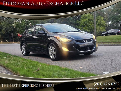 2012 Hyundai Elantra for sale at European Auto Exchange LLC in Paterson NJ