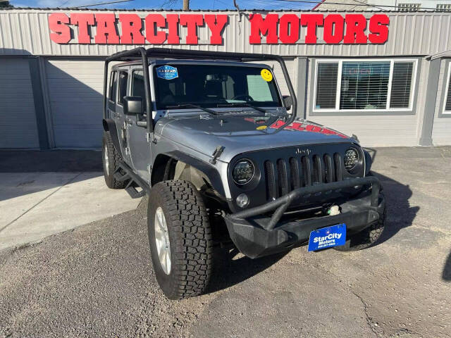 2016 Jeep Wrangler Unlimited for sale at Starcity Motors LLC in Garden City, ID