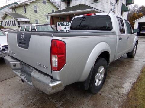 2010 Nissan Frontier for sale at English Autos in Grove City PA