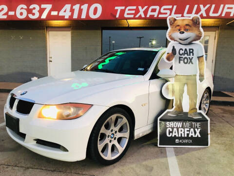 2006 BMW 3 Series for sale at Texas Luxury Auto in Cedar Hill TX