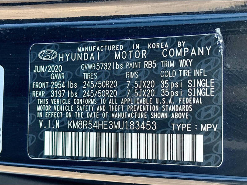 2021 Hyundai Palisade Limited