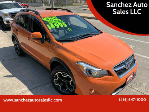2014 Subaru XV Crosstrek for sale at Sanchez Auto Sales LLC in Milwaukee WI