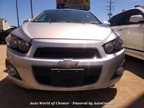 2013 Chevrolet Sonic for sale at AUTOWORLD in Chester VA