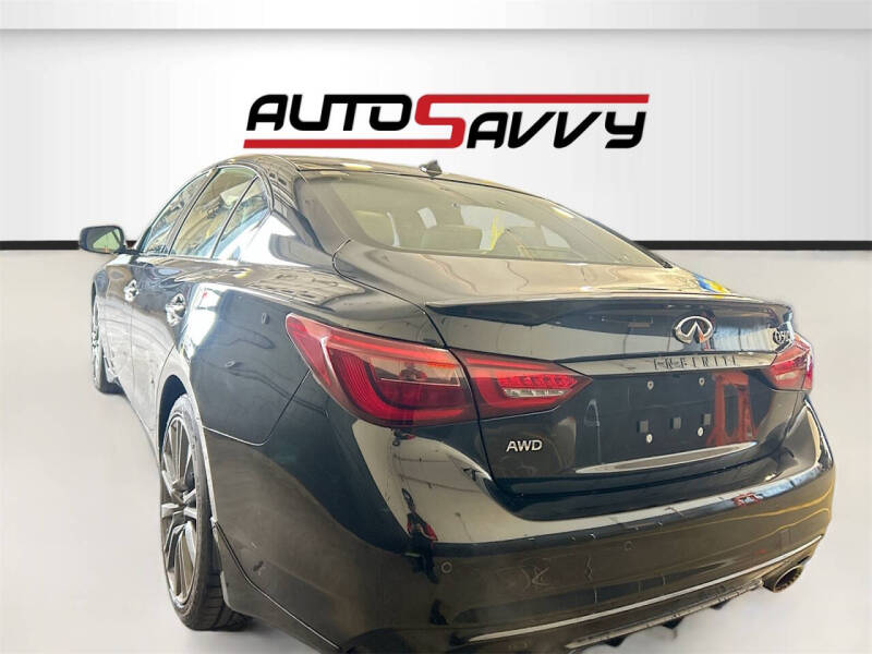 2022 Infiniti Q50 Red Sport 400