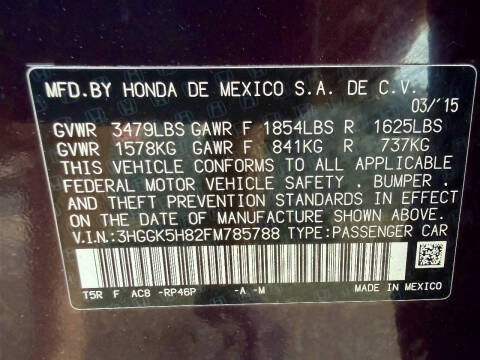 2015 Honda Fit EX