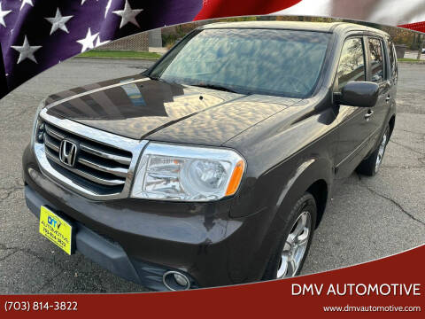 2012 Honda Pilot for sale at dmv automotive in Falls Church VA