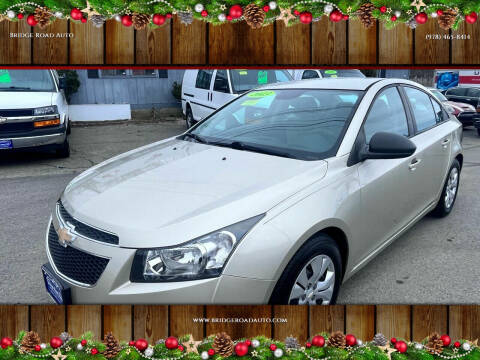 2013 Chevrolet Cruze for sale at Bridge Road Auto in Salisbury MA