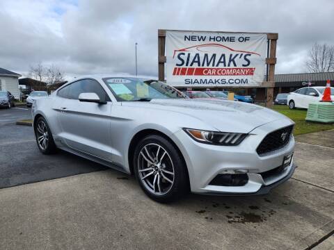 2017 Ford Mustang for sale at Siamak's Car Company llc in Woodburn OR