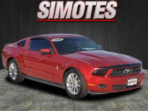 2010 Ford Mustang for sale at SIMOTES MOTORS in Minooka IL