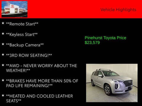 2021 Hyundai Palisade Calligraphy