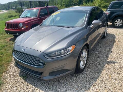 2013 Ford Fusion for sale at Court House Cars, LLC in Chillicothe OH