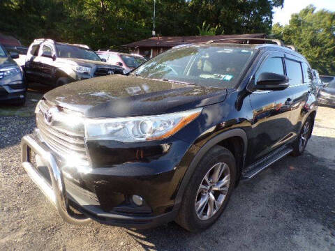 2016 Toyota Highlander for sale at Select Cars Of Thornburg in Fredericksburg VA