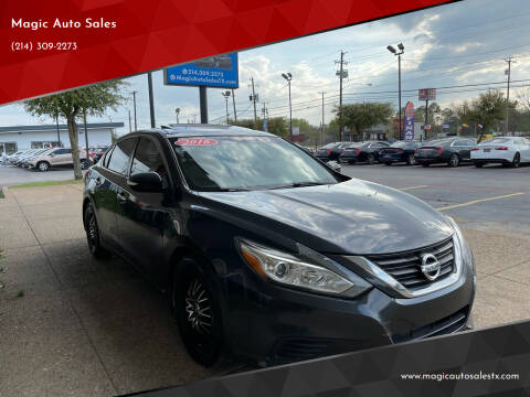 2016 Nissan Altima for sale at Magic Auto Sales in Dallas TX