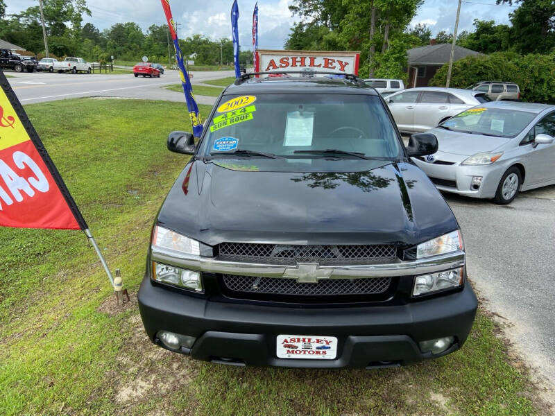 2002 Chevrolet Avalanche for sale at Ashley Motors Inc. in Jacksonville NC