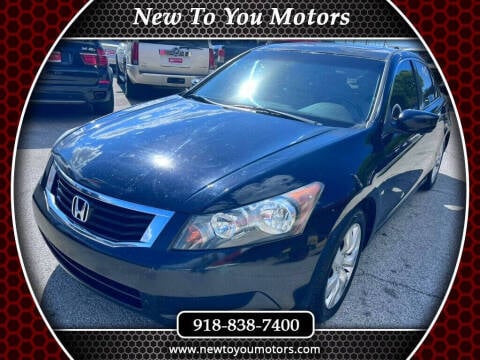 2008 Honda Accord for sale at New To You Motors in Tulsa OK