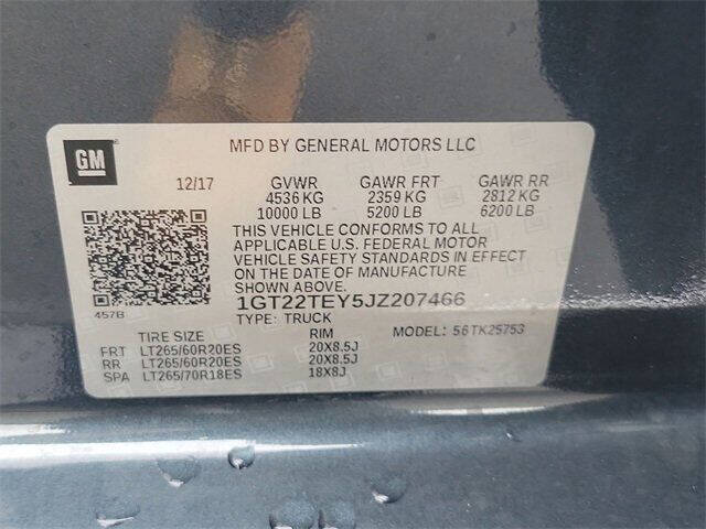 2018 GMC Sierra 2500HD