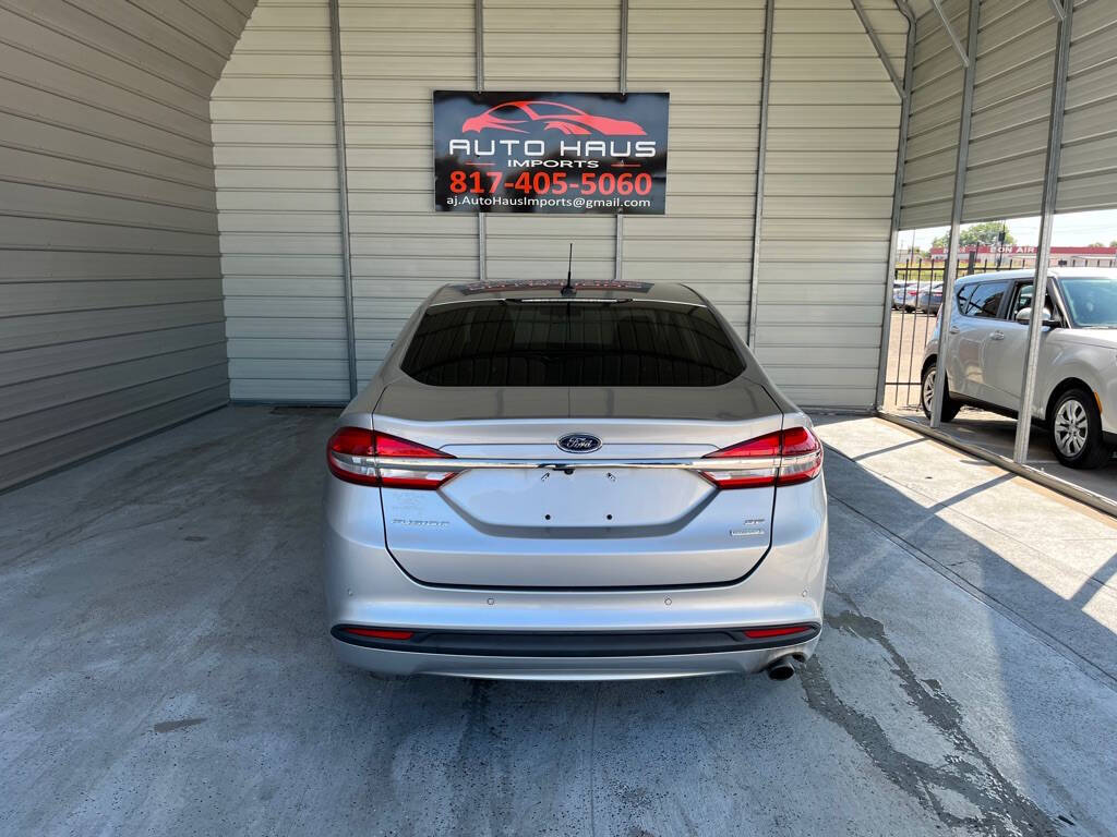 2018 Ford Fusion for sale at Auto Haus Imports in Grand Prairie, TX