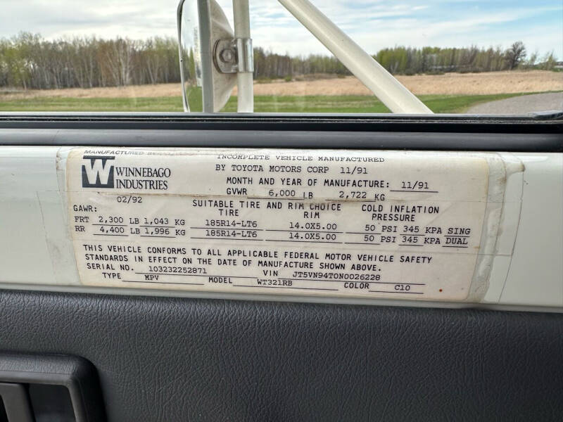 1992 Toyota Pickup