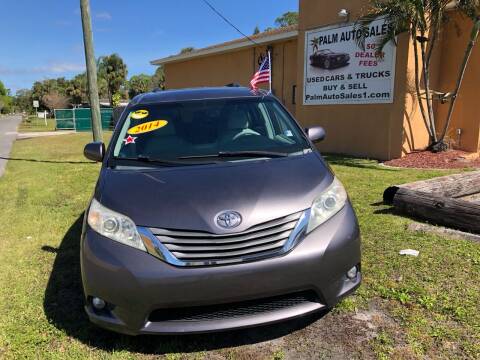 2014 Toyota Sienna for sale at Palm Auto Sales in West Melbourne FL