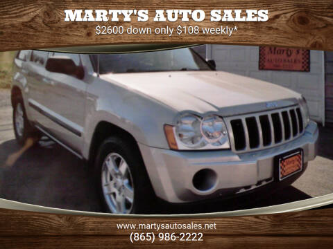 2007 Jeep Grand Cherokee for sale at Marty's Auto Sales in Lenoir City TN