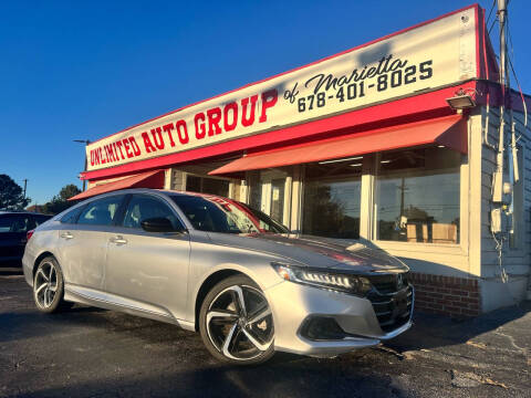 2021 Honda Accord for sale at Unlimited Auto Group of Marietta in Marietta GA