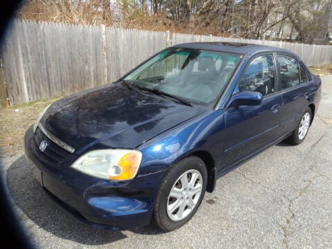 2003 Honda Civic for sale at Wayland Automotive in Wayland MA