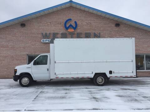 2017 Ford E350 Box Van for sale at Western Specialty Vehicle Sales in Braidwood IL
