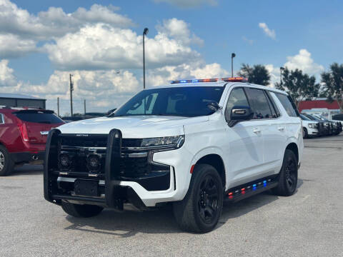 2021 Chevrolet Tahoe for sale at Chiefs Pursuit Surplus - Feniex Turn-Key Builds in Hempstead TX