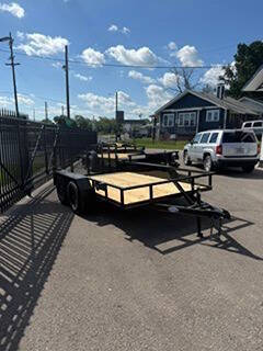 2026 Precision  12ft utility trailer TA
