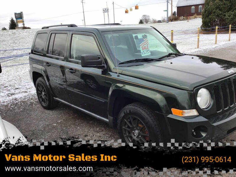 2010 Jeep Patriot for sale at Vans Motor Sales Inc in Traverse City MI