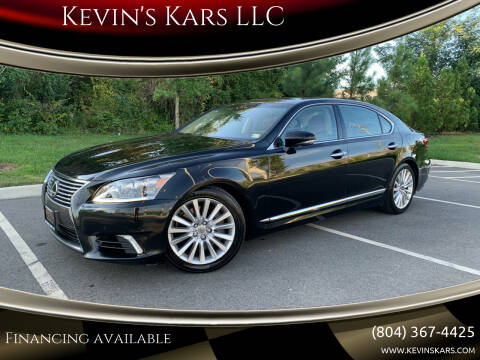 2013 Lexus LS 460 for sale at Kevin's Kars LLC in Richmond VA