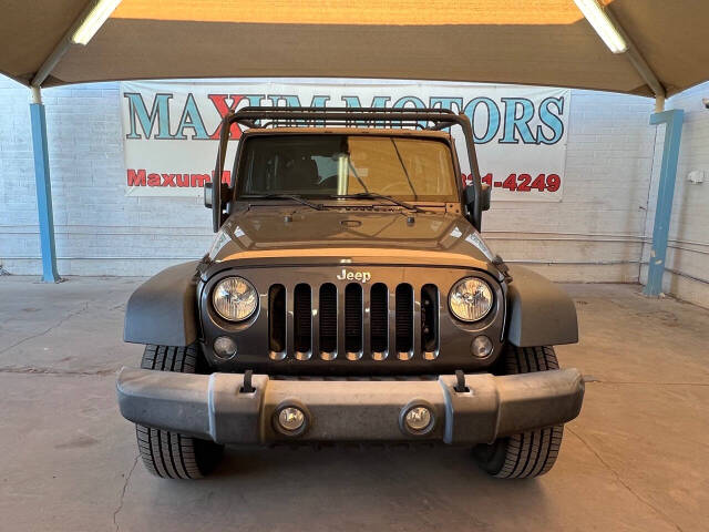 2017 Jeep Wrangler Unlimited for sale at Maxum Motors Limited in Chandler, AZ