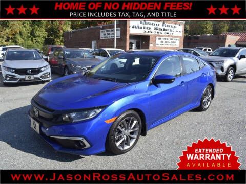 2019 Honda Civic for sale at Jason Ross Auto Sales in Burlington NC