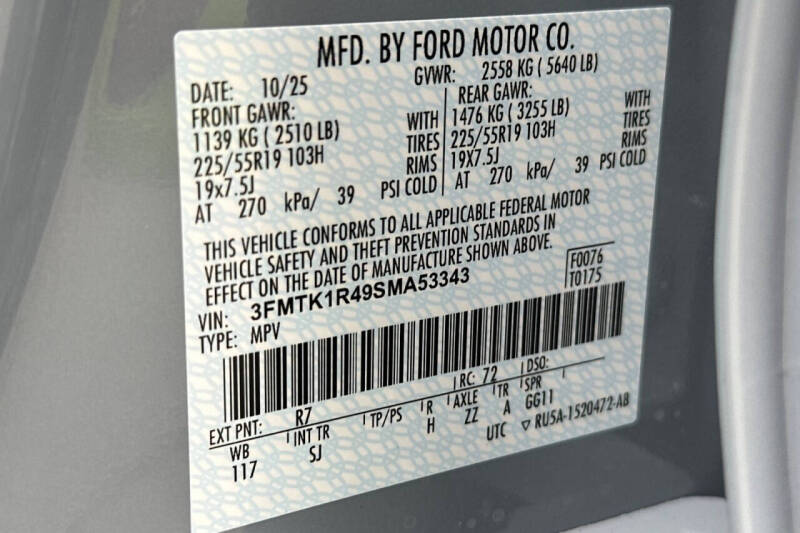 2025 Ford Mustang Mach-E Select