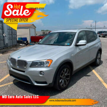 2011 BMW X3 for sale at MD Euro Auto Sales LLC in Hasbrouck Heights NJ