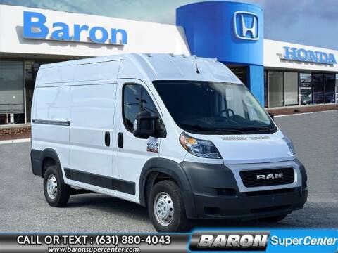 2019 RAM ProMaster for sale at Baron Super Center in Patchogue NY
