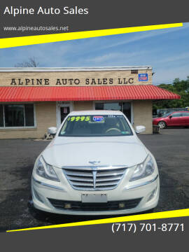 2013 Hyundai Genesis for sale at Alpine Auto Sales in Carlisle PA
