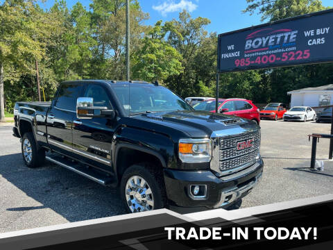 2019 GMC Sierra 2500HD for sale at Boyette Auto Sales in Covington LA