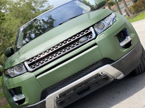 2015 Land Rover Range Rover Evoque for sale at HIGH PERFORMANCE MOTORS in Hollywood FL