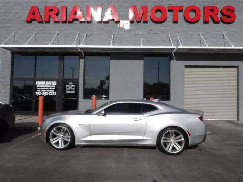 2016 Chevrolet Camaro for sale at Ariana Motors LLC- Boulder highway in Las Vegas NV