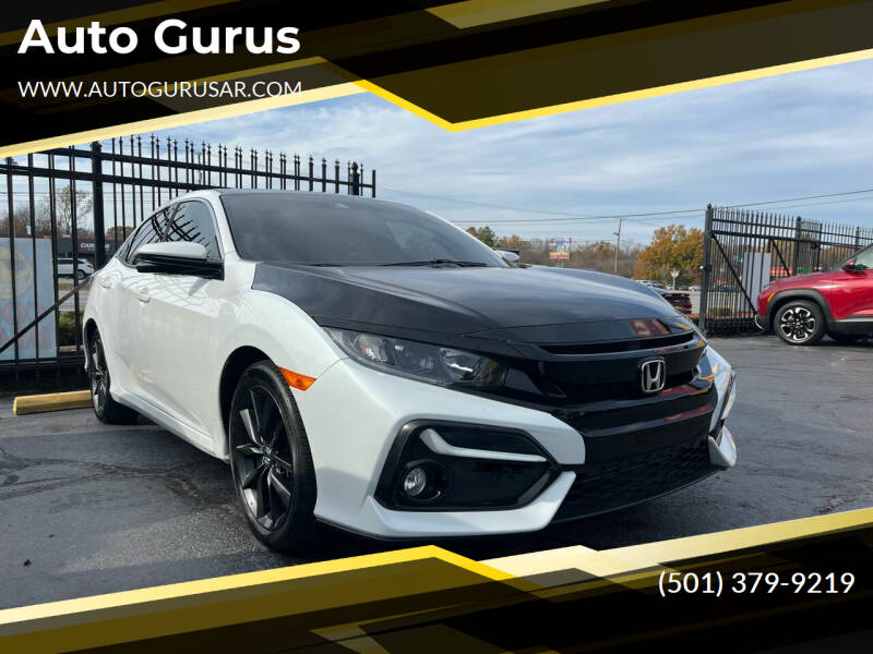 2020 Honda Civic for sale at Auto Gurus in Little Rock AR