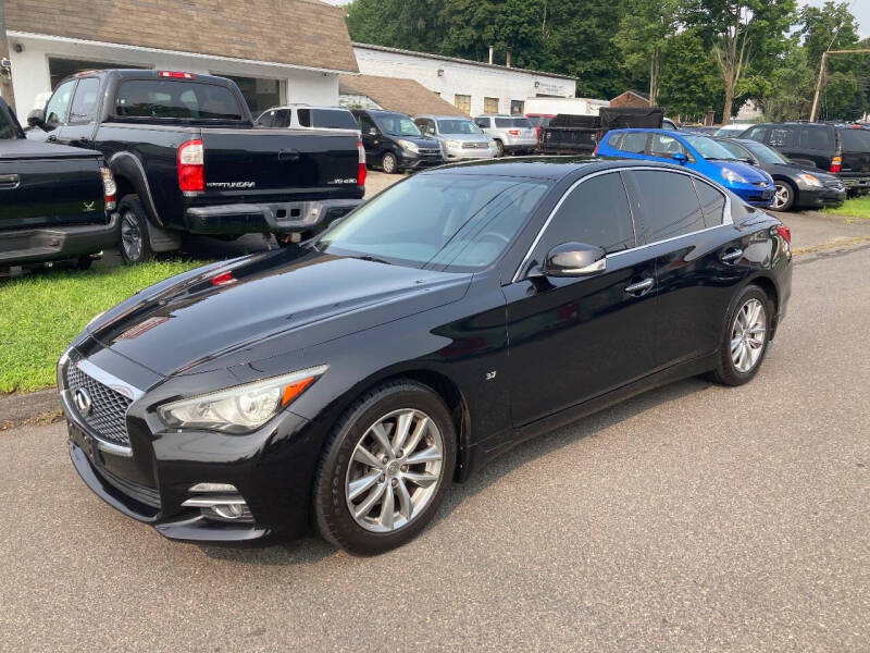 2014 Infiniti Q50 for sale at ENFIELD STREET AUTO SALES in Enfield CT