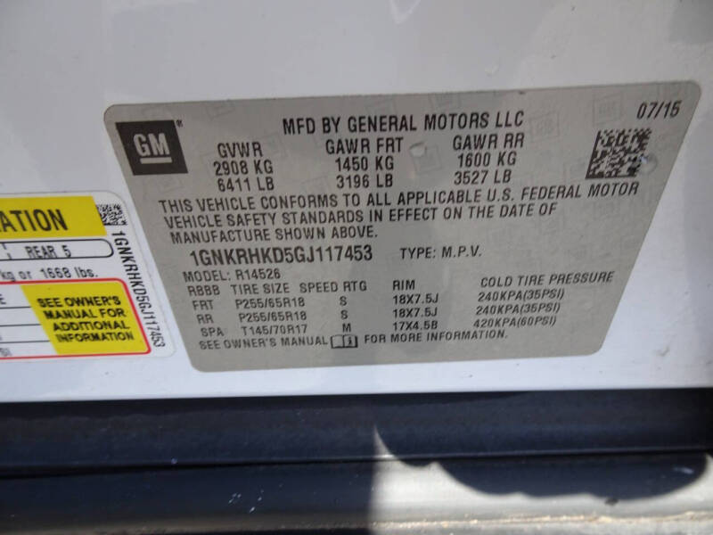 2016 Chevrolet Traverse LT